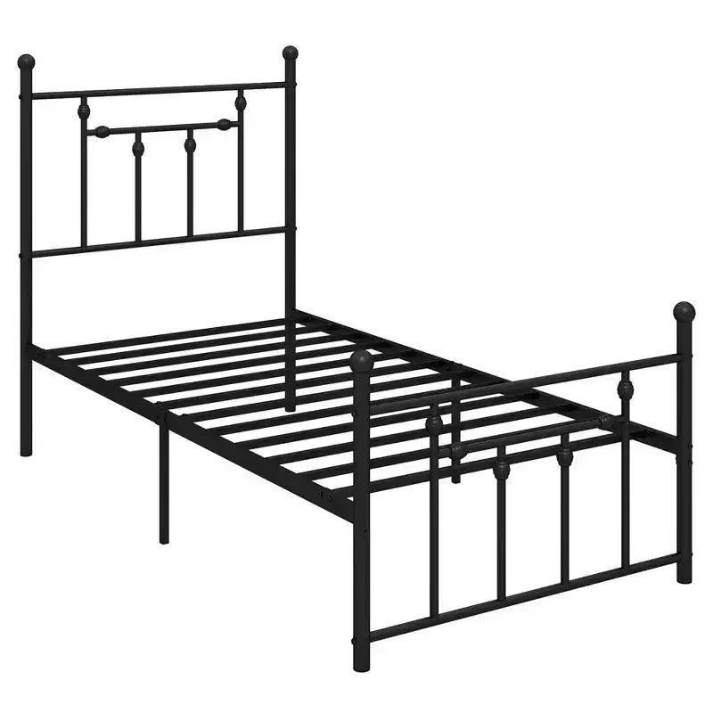 Struttura letto in metallo matrimoniale/piazza e mezza/queen size con testiera, contenitore sottoletto, base per materasso