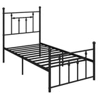 Struttura letto in metallo matrimoniale/piazza e mezza/queen size con testiera, contenitore sottoletto, base per materasso