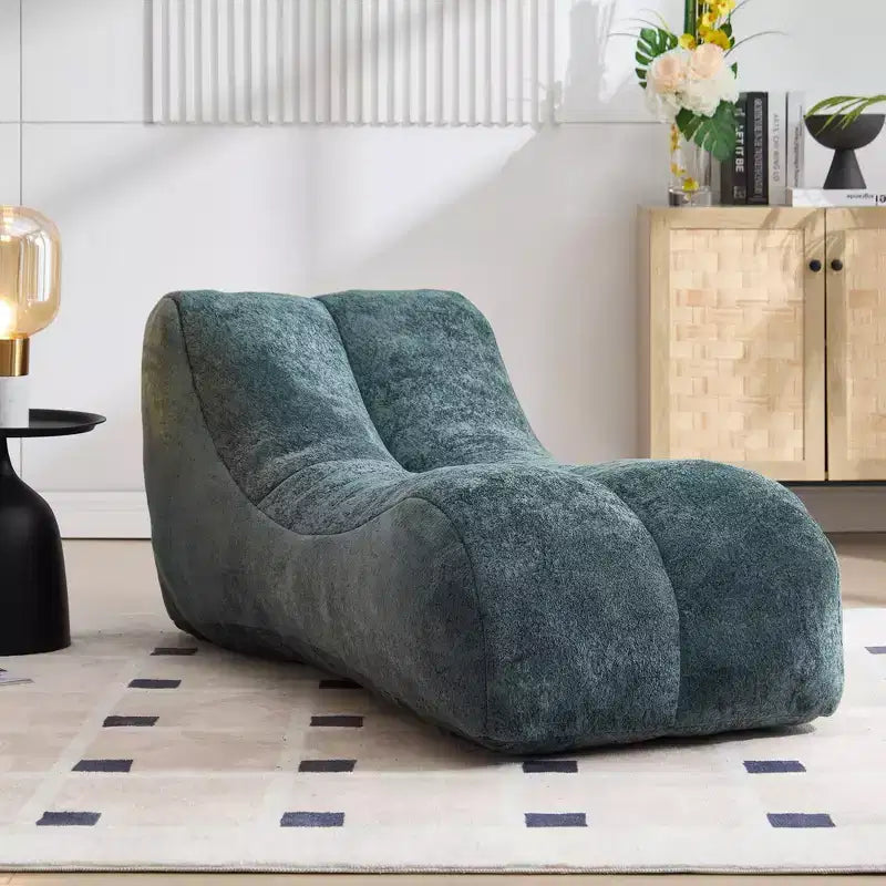 Pouf Comodo, Poltrona da Pavimento Lazy Sofa con Spugna di Alta Qualità, Comoda Poltrona Sacco per Soggiorno