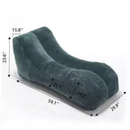 Pouf Comodo, Poltrona da Pavimento Lazy Sofa con Spugna di Alta Qualità, Comoda Poltrona Sacco per Soggiorno