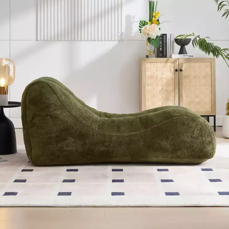 Pouf Comodo, Poltrona da Pavimento Lazy Sofa con Spugna di Alta Qualità, Comoda Poltrona Sacco per Soggiorno