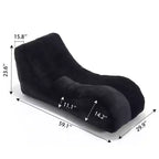 Pouf Comodo, Poltrona da Pavimento Lazy Sofa con Spugna di Alta Qualità, Comoda Poltrona Sacco per Soggiorno