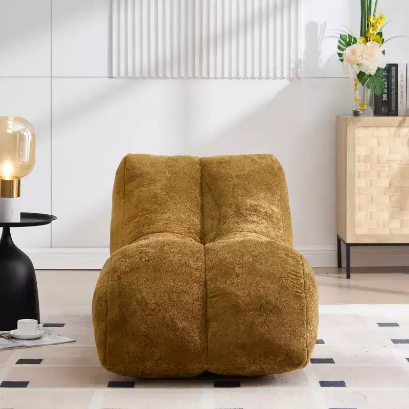 Pouf Comodo, Poltrona da Pavimento Lazy Sofa con Spugna di Alta Qualità, Comoda Poltrona Sacco per Soggiorno