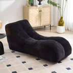 Pouf Comodo, Poltrona da Pavimento Lazy Sofa con Spugna di Alta Qualità, Comoda Poltrona Sacco per Soggiorno