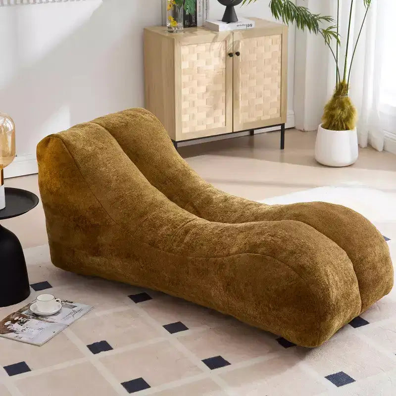 Pouf Comodo, Poltrona da Pavimento Lazy Sofa con Spugna di Alta Qualità, Comoda Poltrona Sacco per Soggiorno