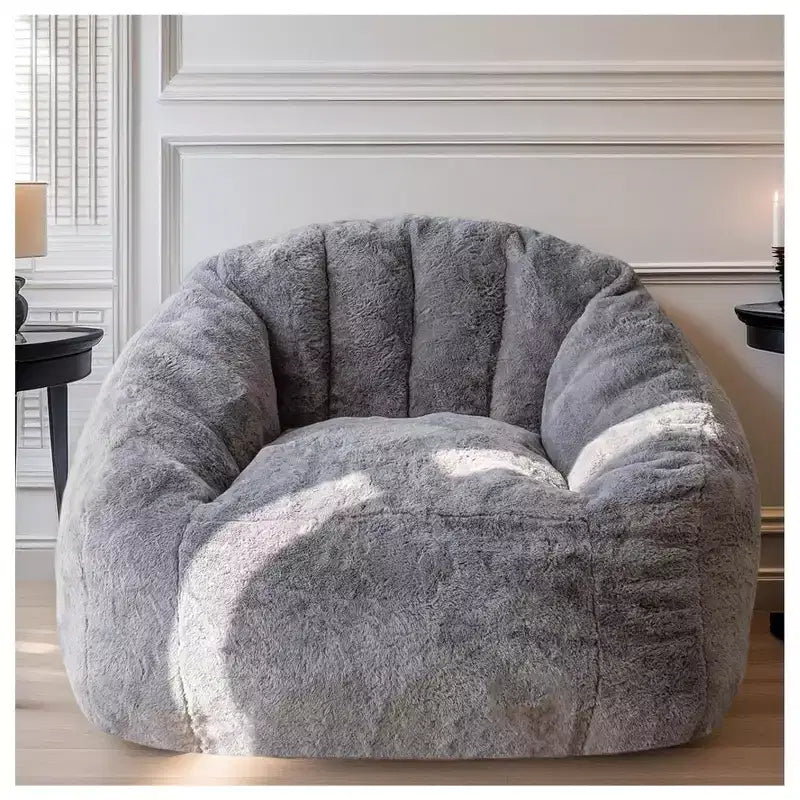 Poltrona Sacco con Braccioli, Sedia da Pavimento con Memory Foam, Divano Sacco Gaming per Adulti per Camera da Letto, Soggiorno