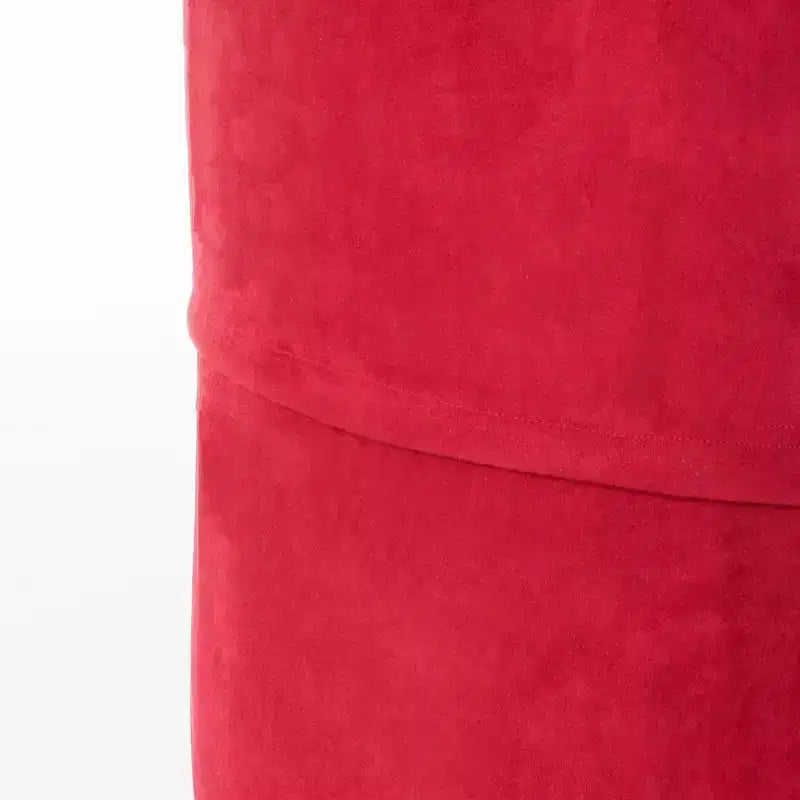 Poltrona a Sacco, Divano a Sacco Cilindrico in Pelle Scamosciata da 4FT, Poltrona Oversize per Camera da Letto e Soggiorno