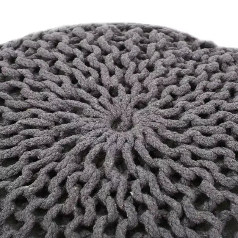 Poltrona a sacco in tessuto intrecciato, Poltrona da pavimento in memory foam per un comfort elegante, Comoda poltrona per l'arredamento del soggiorno e della camera da letto