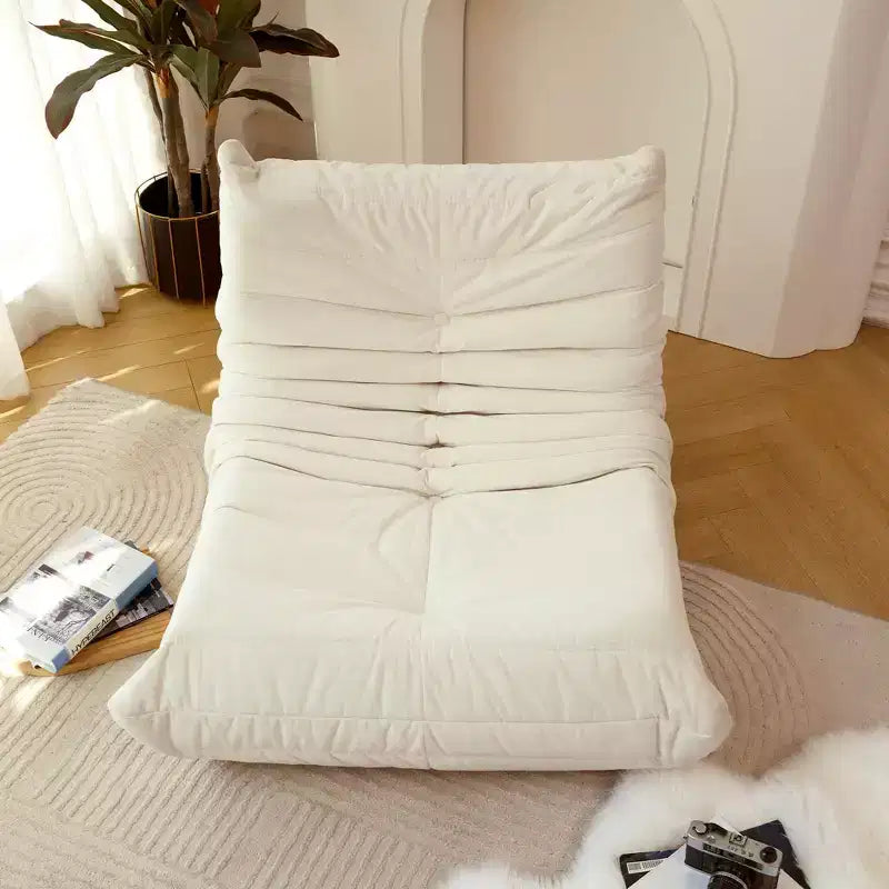 Sedia a sacco senza installazione, grande sedia a sacco per adulti, lettino a sacco, sedia in schiuma per casa, appartamento, soggiorno o sala giochi, divano in una scatola