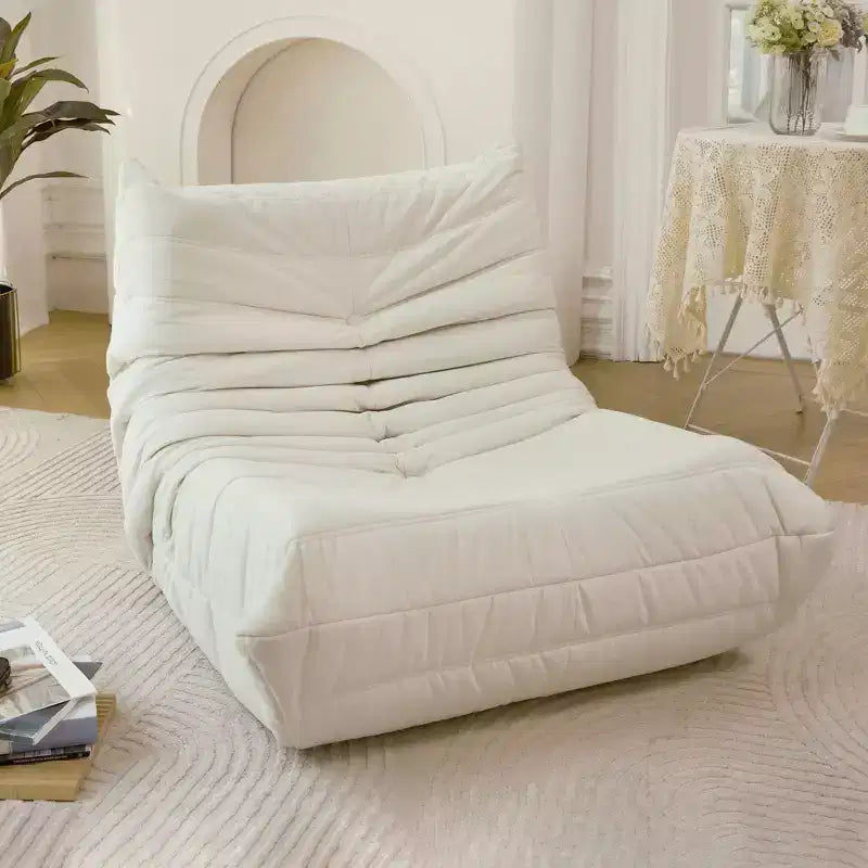 Sedia a sacco senza installazione, grande sedia a sacco per adulti, lettino a sacco, sedia in schiuma per casa, appartamento, soggiorno o sala giochi, divano in una scatola