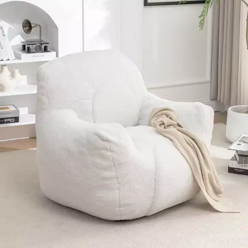 Classica poltrona a sacco, misto poliestere e nylon resistente, per bambini