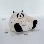 Poltrona sacco a forma di panda moderna