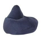Poltrona Sacco per Adulti con Rivestimento in Velluto a Coste Delicato sulla Pelle e Imbottitura in Spugna Morbida Blu/Grigio Scuro/Grigio Chiaro/Rosa/Beige