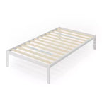 Mia 14 Metal Platform Bed Frame White - Zinus