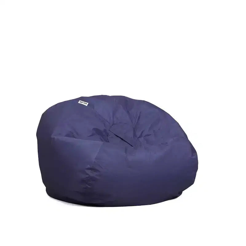 5' Newalla Modern Shearling Pouf Sacco