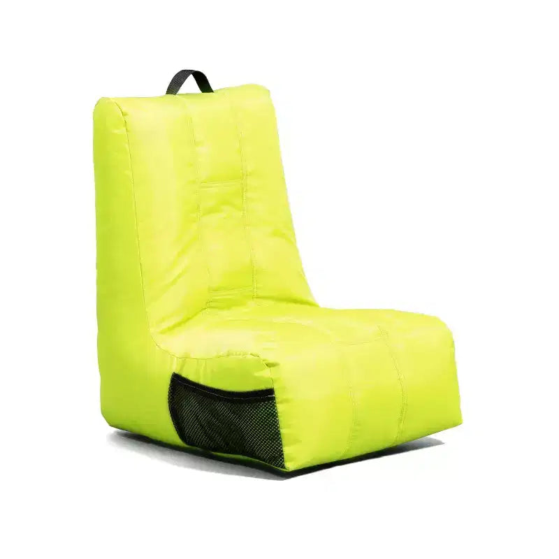 Poltrona sacco reclinabile da gaming e relax, in misto poliestere e nylon, per bambini