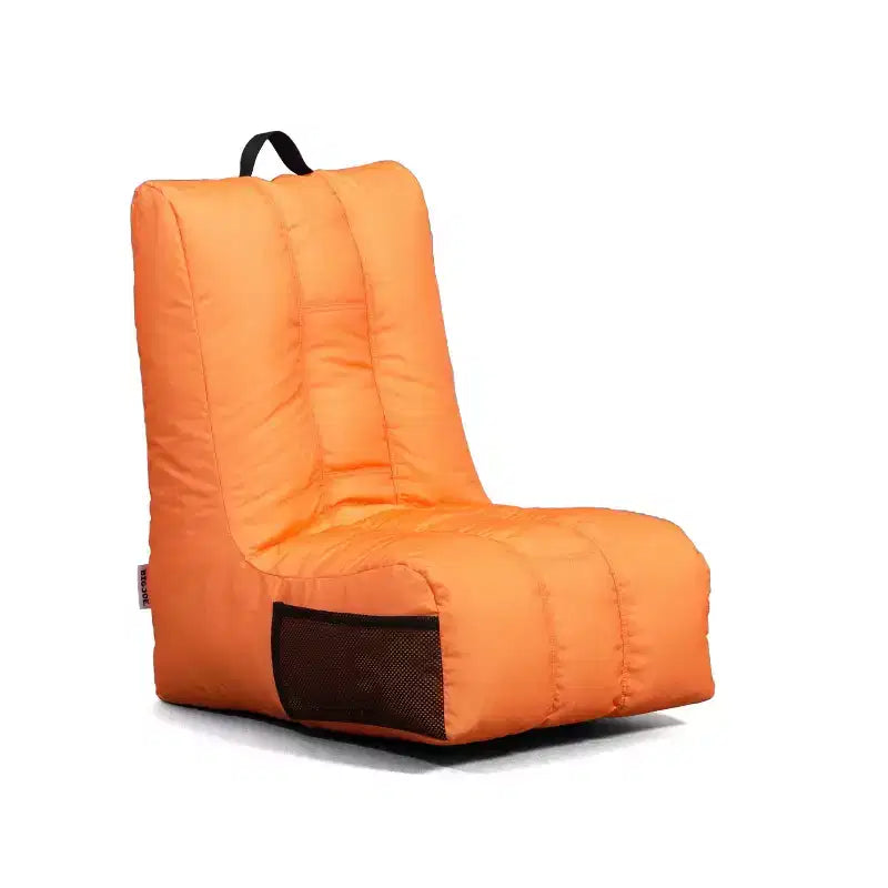 Poltrona sacco reclinabile da gaming e relax, in misto poliestere e nylon, per bambini